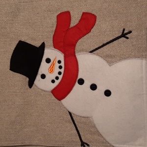 Snowman Table Runner